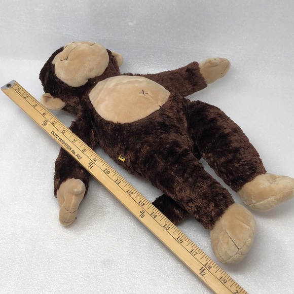 Build A Bear Smiley Monkey Stuffed Animal Toy - Picture 9 of 11
